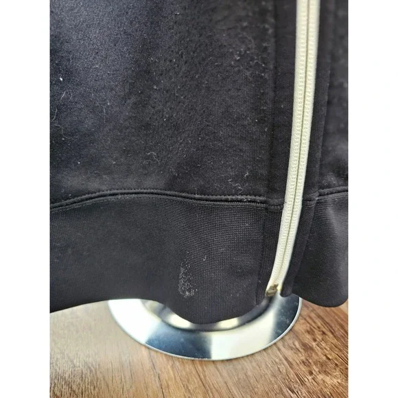 Nike Mens Sportswear Track Jacket Black Pinwheel Logo Tape Full Zip Large - Picture 6 of 6